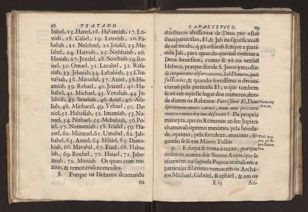 Tratado da sciencia cabala, ou noticia da arte cabalistica. Composto por Dom Francisco Manoel de Mello. Obra posthuma. dedicado ao illustrissimo senhor D. Fran.co Caetano Mascarenhas, prior mr de Aviz, do Conselho de S. Magestade, &c. por Mathias Pereyra da Silva 43