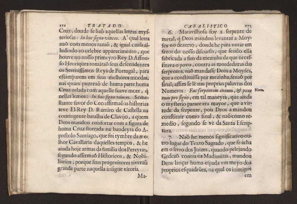 Tratado da sciencia cabala, ou noticia da arte cabalistica. Composto por Dom Francisco Manoel de Mello. Obra posthuma. dedicado ao illustrissimo senhor D. Fran.co Caetano Mascarenhas, prior mr de Aviz, do Conselho de S. Magestade, &c. por Mathias Pereyra da Silva 91