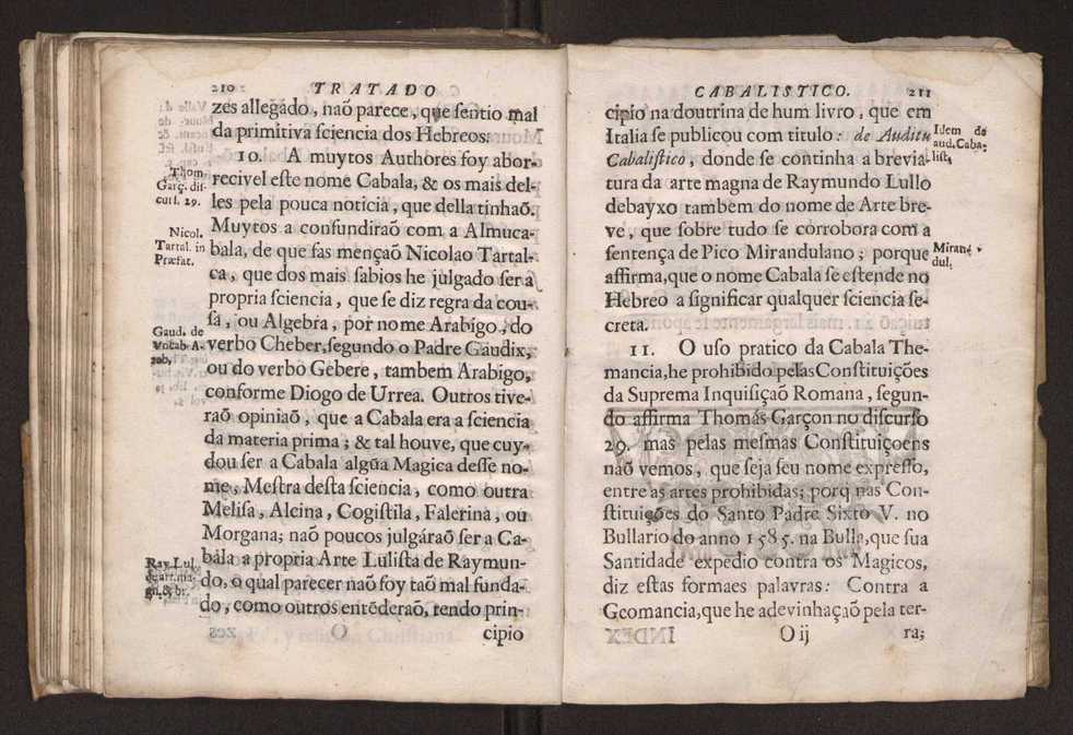 Tratado da sciencia cabala, ou noticia da arte cabalistica. Composto por Dom Francisco Manoel de Mello. Obra posthuma. dedicado ao illustrissimo senhor D. Fran.co Caetano Mascarenhas, prior mr de Aviz, do Conselho de S. Magestade, &c. por Mathias Pereyra da Silva 110