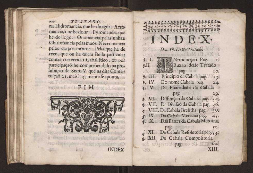 Tratado da sciencia cabala, ou noticia da arte cabalistica. Composto por Dom Francisco Manoel de Mello. Obra posthuma. dedicado ao illustrissimo senhor D. Fran.co Caetano Mascarenhas, prior mr de Aviz, do Conselho de S. Magestade, &c. por Mathias Pereyra da Silva 111