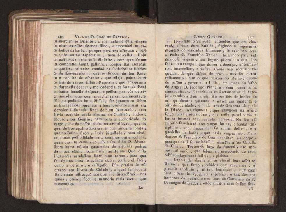 Vida de Dom Joa de Castro, quarto Viso-Rei da India 180