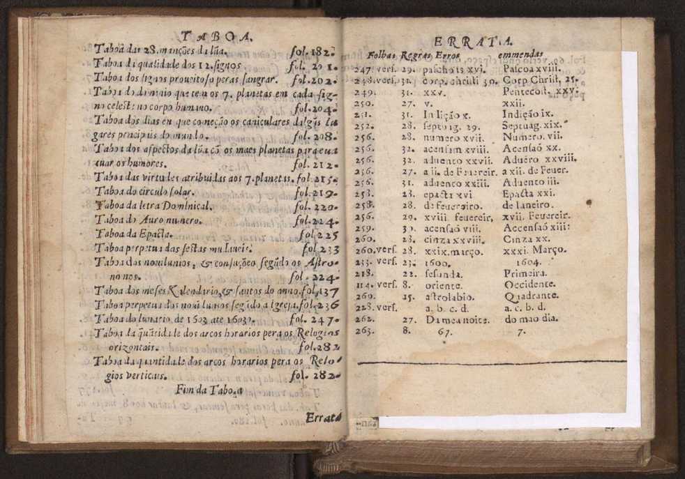 Chronographia reportorio dos tempos, no qual se contem VI. partes, s. dos tempos, esphera, cosmographia, & arte da navegao, astrologia rustica, & dos tempos, & pronosticao dos eclipses, cometas, & samenteiras. O calendario romano, c os eclypses ate 630. E no fim o uso, & fabrica da balhestilha, & quadrante gyometrico, com hum tratado dos relogios 12