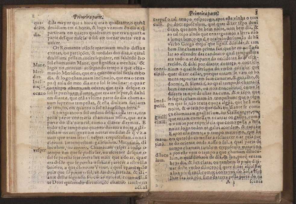 Chronographia reportorio dos tempos, no qual se contem VI. partes, s. dos tempos, esphera, cosmographia, & arte da navegao, astrologia rustica, & dos tempos, & pronosticao dos eclipses, cometas, & samenteiras. O calendario romano, c os eclypses ate 630. E no fim o uso, & fabrica da balhestilha, & quadrante gyometrico, com hum tratado dos relogios 15