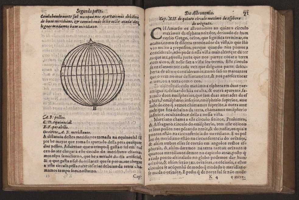Chronographia reportorio dos tempos, no qual se contem VI. partes, s. dos tempos, esphera, cosmographia, & arte da navegao, astrologia rustica, & dos tempos, & pronosticao dos eclipses, cometas, & samenteiras. O calendario romano, c os eclypses ate 630. E no fim o uso, & fabrica da balhestilha, & quadrante gyometrico, com hum tratado dos relogios 84