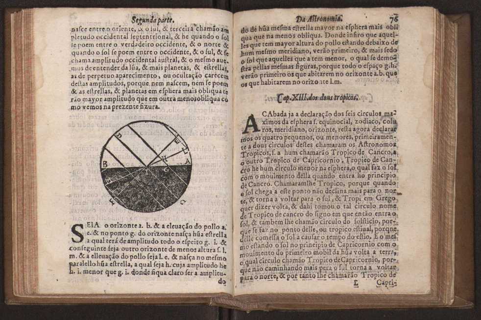Chronographia reportorio dos tempos, no qual se contem VI. partes, s. dos tempos, esphera, cosmographia, & arte da navegao, astrologia rustica, & dos tempos, & pronosticao dos eclipses, cometas, & samenteiras. O calendario romano, c os eclypses ate 630. E no fim o uso, & fabrica da balhestilha, & quadrante gyometrico, com hum tratado dos relogios 89