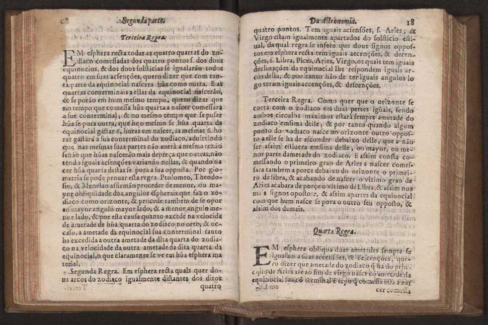 Chronographia reportorio dos tempos, no qual se contem VI. partes, s. dos tempos, esphera, cosmographia, & arte da navegao, astrologia rustica, & dos tempos, & pronosticao dos eclipses, cometas, & samenteiras. O calendario romano, c os eclypses ate 630. E no fim o uso, & fabrica da balhestilha, & quadrante gyometrico, com hum tratado dos relogios 94