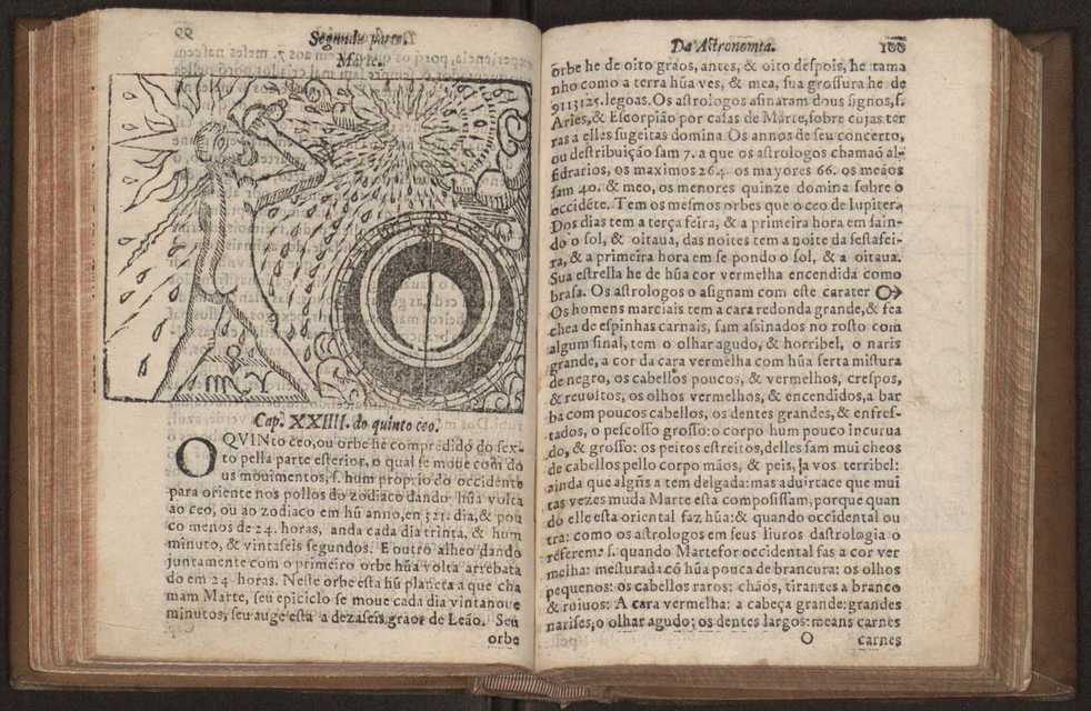 Chronographia reportorio dos tempos, no qual se contem VI. partes, s. dos tempos, esphera, cosmographia, & arte da navegao, astrologia rustica, & dos tempos, & pronosticao dos eclipses, cometas, & samenteiras. O calendario romano, c os eclypses ate 630. E no fim o uso, & fabrica da balhestilha, & quadrante gyometrico, com hum tratado dos relogios 113