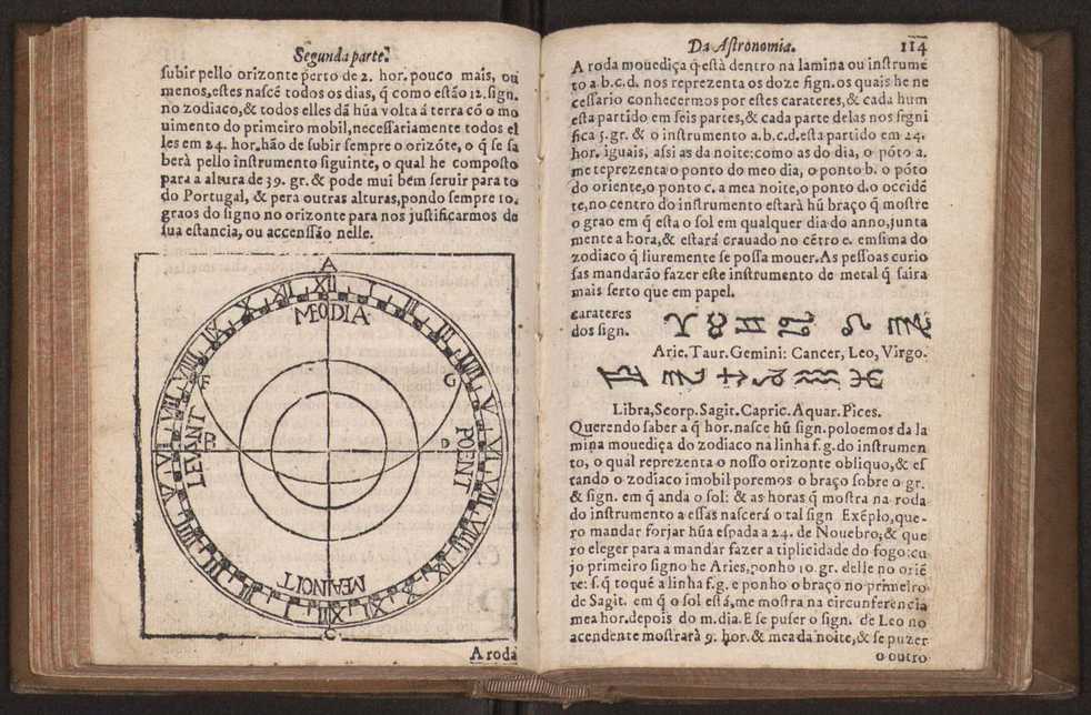 Chronographia reportorio dos tempos, no qual se contem VI. partes, s. dos tempos, esphera, cosmographia, & arte da navegao, astrologia rustica, & dos tempos, & pronosticao dos eclipses, cometas, & samenteiras. O calendario romano, c os eclypses ate 630. E no fim o uso, & fabrica da balhestilha, & quadrante gyometrico, com hum tratado dos relogios 126