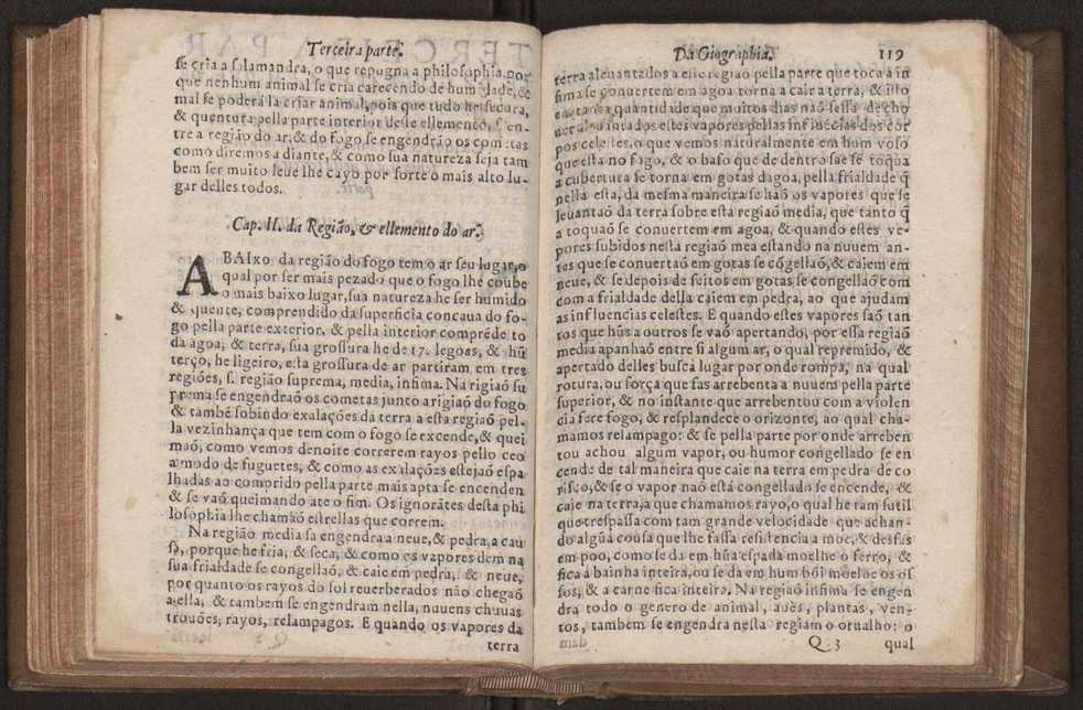 Chronographia reportorio dos tempos, no qual se contem VI. partes, s. dos tempos, esphera, cosmographia, & arte da navegao, astrologia rustica, & dos tempos, & pronosticao dos eclipses, cometas, & samenteiras. O calendario romano, c os eclypses ate 630. E no fim o uso, & fabrica da balhestilha, & quadrante gyometrico, com hum tratado dos relogios 131