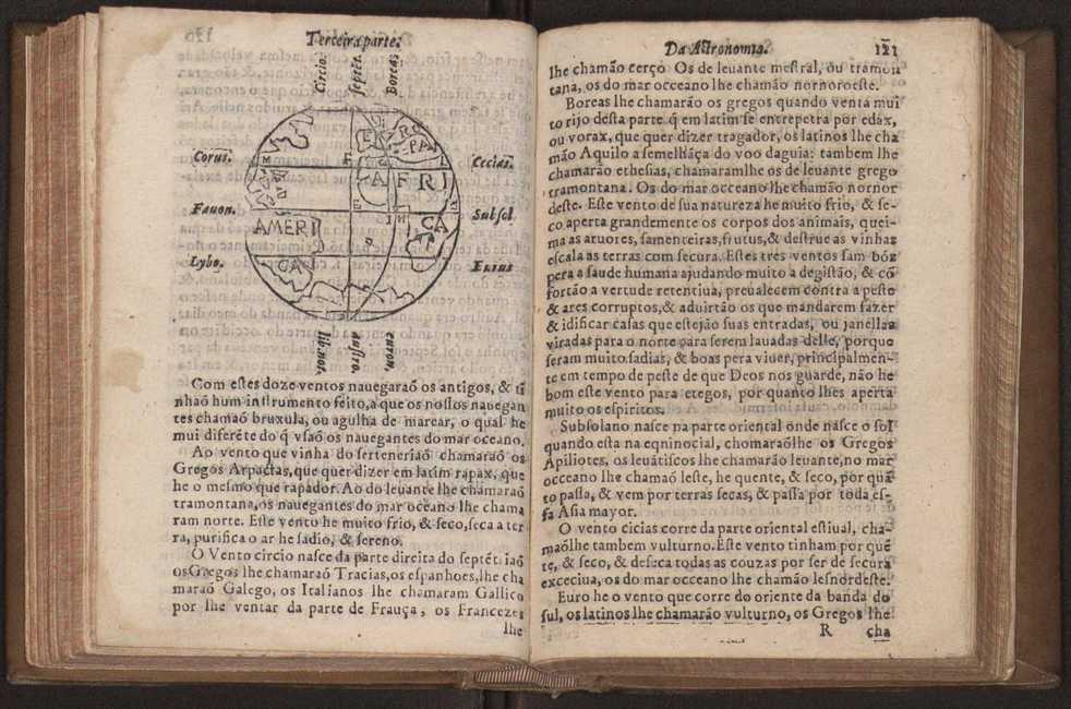 Chronographia reportorio dos tempos, no qual se contem VI. partes, s. dos tempos, esphera, cosmographia, & arte da navegao, astrologia rustica, & dos tempos, & pronosticao dos eclipses, cometas, & samenteiras. O calendario romano, c os eclypses ate 630. E no fim o uso, & fabrica da balhestilha, & quadrante gyometrico, com hum tratado dos relogios 133