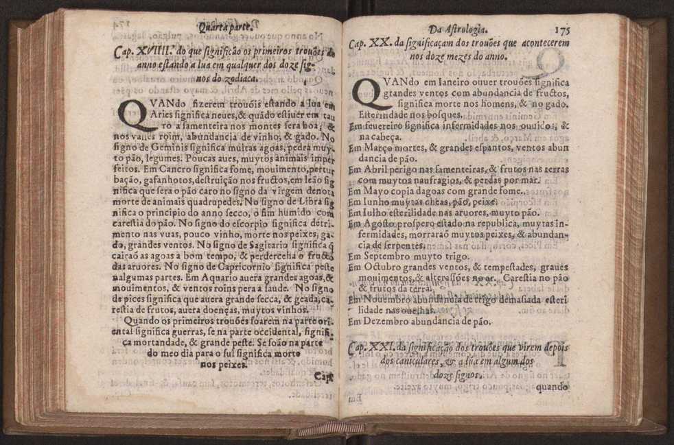 Chronographia reportorio dos tempos, no qual se contem VI. partes, s. dos tempos, esphera, cosmographia, & arte da navegao, astrologia rustica, & dos tempos, & pronosticao dos eclipses, cometas, & samenteiras. O calendario romano, c os eclypses ate 630. E no fim o uso, & fabrica da balhestilha, & quadrante gyometrico, com hum tratado dos relogios 187