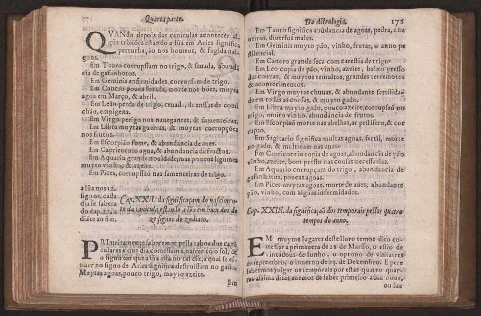 Chronographia reportorio dos tempos, no qual se contem VI. partes, s. dos tempos, esphera, cosmographia, & arte da navegao, astrologia rustica, & dos tempos, & pronosticao dos eclipses, cometas, & samenteiras. O calendario romano, c os eclypses ate 630. E no fim o uso, & fabrica da balhestilha, & quadrante gyometrico, com hum tratado dos relogios 188