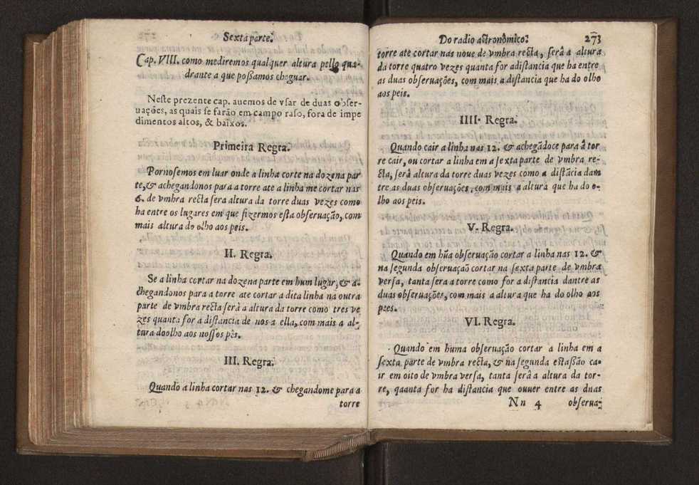 Chronographia reportorio dos tempos, no qual se contem VI. partes, s. dos tempos, esphera, cosmographia, & arte da navegao, astrologia rustica, & dos tempos, & pronosticao dos eclipses, cometas, & samenteiras. O calendario romano, c os eclypses ate 630. E no fim o uso, & fabrica da balhestilha, & quadrante gyometrico, com hum tratado dos relogios 284