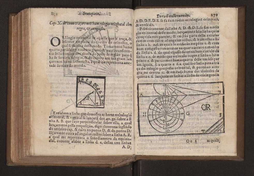 Chronographia reportorio dos tempos, no qual se contem VI. partes, s. dos tempos, esphera, cosmographia, & arte da navegao, astrologia rustica, & dos tempos, & pronosticao dos eclipses, cometas, & samenteiras. O calendario romano, c os eclypses ate 630. E no fim o uso, & fabrica da balhestilha, & quadrante gyometrico, com hum tratado dos relogios 290