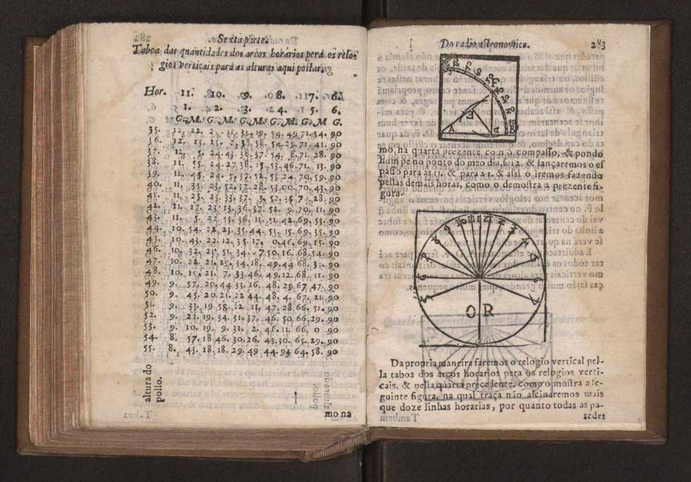 Chronographia reportorio dos tempos, no qual se contem VI. partes, s. dos tempos, esphera, cosmographia, & arte da navegao, astrologia rustica, & dos tempos, & pronosticao dos eclipses, cometas, & samenteiras. O calendario romano, c os eclypses ate 630. E no fim o uso, & fabrica da balhestilha, & quadrante gyometrico, com hum tratado dos relogios 294