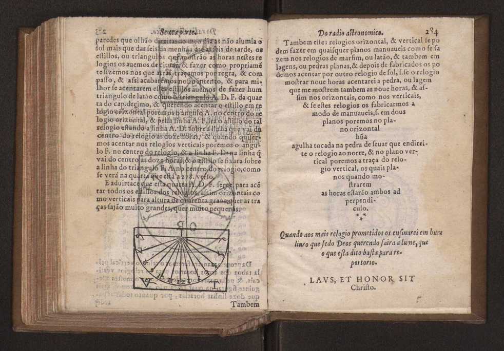 Chronographia reportorio dos tempos, no qual se contem VI. partes, s. dos tempos, esphera, cosmographia, & arte da navegao, astrologia rustica, & dos tempos, & pronosticao dos eclipses, cometas, & samenteiras. O calendario romano, c os eclypses ate 630. E no fim o uso, & fabrica da balhestilha, & quadrante gyometrico, com hum tratado dos relogios 295