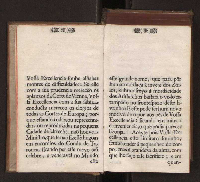 Embayxada do Conde de Villarmayor Fernando Telles da Sylva de Lisboa  corte de Vienna, e viagem da Rainha Nossa Senhora D. Maria Anna de Austria, de Vienna  Corte de Lisboa, com hu sumaria noticia das provincias, e cidades por onde se fez a jornada 8