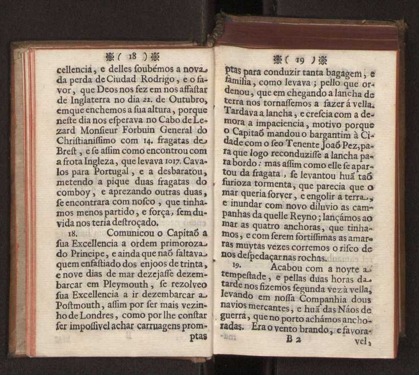 Embayxada do Conde de Villarmayor Fernando Telles da Sylva de Lisboa  corte de Vienna, e viagem da Rainha Nossa Senhora D. Maria Anna de Austria, de Vienna  Corte de Lisboa, com hu sumaria noticia das provincias, e cidades por onde se fez a jornada 20