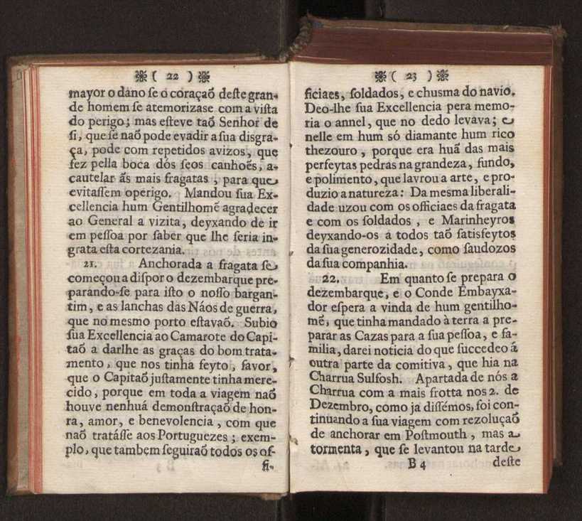 Embayxada do Conde de Villarmayor Fernando Telles da Sylva de Lisboa  corte de Vienna, e viagem da Rainha Nossa Senhora D. Maria Anna de Austria, de Vienna  Corte de Lisboa, com hu sumaria noticia das provincias, e cidades por onde se fez a jornada 22