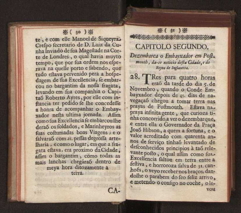 Embayxada do Conde de Villarmayor Fernando Telles da Sylva de Lisboa  corte de Vienna, e viagem da Rainha Nossa Senhora D. Maria Anna de Austria, de Vienna  Corte de Lisboa, com hu sumaria noticia das provincias, e cidades por onde se fez a jornada 26