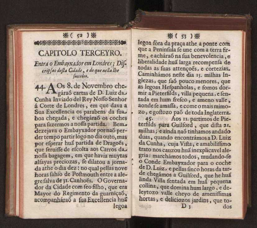 Embayxada do Conde de Villarmayor Fernando Telles da Sylva de Lisboa  corte de Vienna, e viagem da Rainha Nossa Senhora D. Maria Anna de Austria, de Vienna  Corte de Lisboa, com hu sumaria noticia das provincias, e cidades por onde se fez a jornada 37