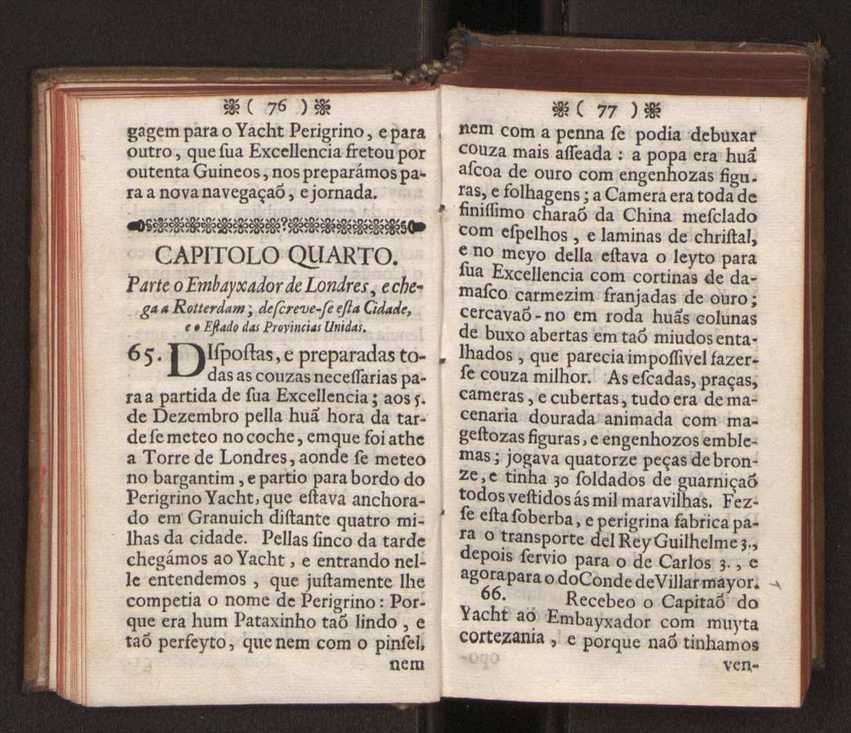 Embayxada do Conde de Villarmayor Fernando Telles da Sylva de Lisboa  corte de Vienna, e viagem da Rainha Nossa Senhora D. Maria Anna de Austria, de Vienna  Corte de Lisboa, com hu sumaria noticia das provincias, e cidades por onde se fez a jornada 49