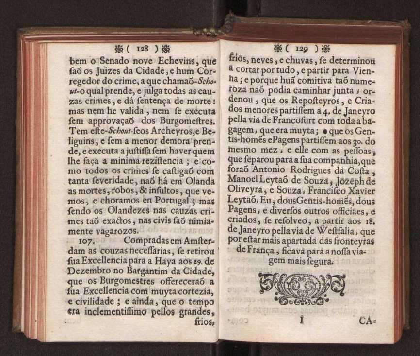 Embayxada do Conde de Villarmayor Fernando Telles da Sylva de Lisboa  corte de Vienna, e viagem da Rainha Nossa Senhora D. Maria Anna de Austria, de Vienna  Corte de Lisboa, com hu sumaria noticia das provincias, e cidades por onde se fez a jornada 75