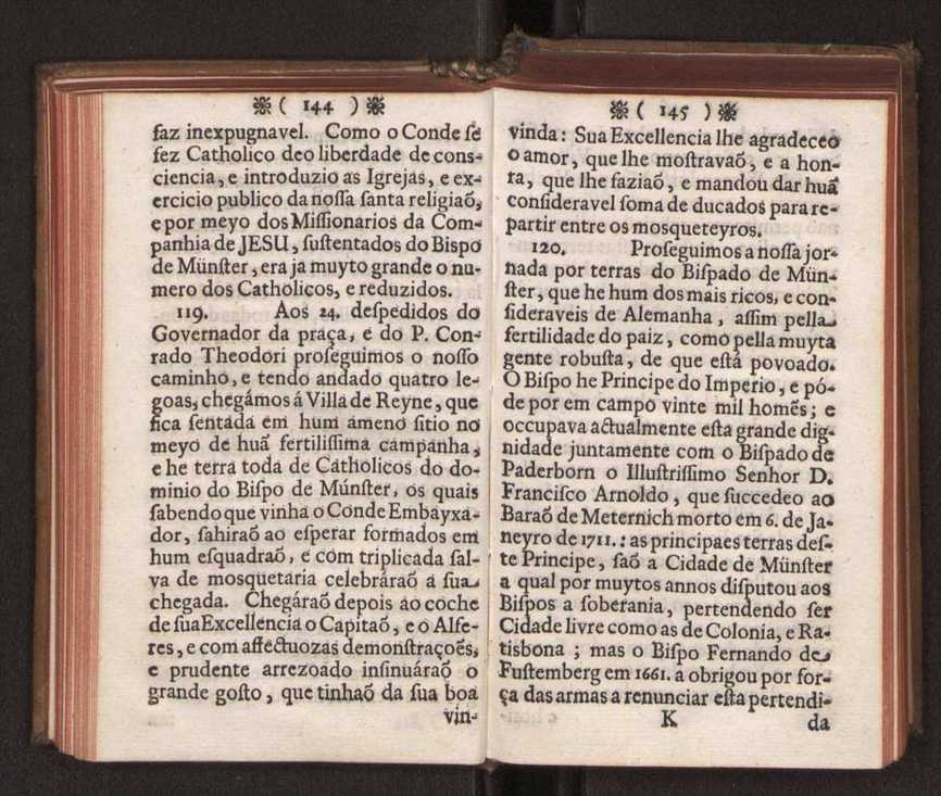 Embayxada do Conde de Villarmayor Fernando Telles da Sylva de Lisboa  corte de Vienna, e viagem da Rainha Nossa Senhora D. Maria Anna de Austria, de Vienna  Corte de Lisboa, com hu sumaria noticia das provincias, e cidades por onde se fez a jornada 83