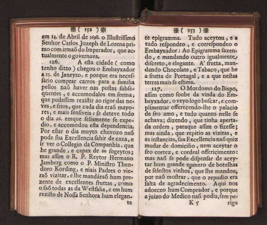 Embayxada do Conde de Villarmayor Fernando Telles da Sylva de Lisboa  corte de Vienna, e viagem da Rainha Nossa Senhora D. Maria Anna de Austria, de Vienna  Corte de Lisboa, com hu sumaria noticia das provincias, e cidades por onde se fez a jornada 87
