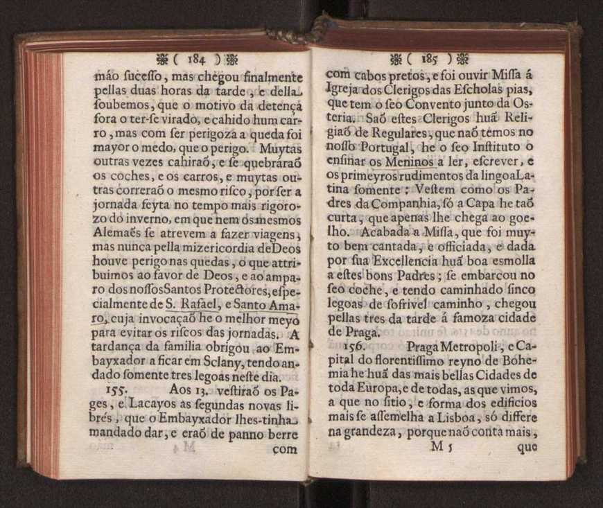 Embayxada do Conde de Villarmayor Fernando Telles da Sylva de Lisboa  corte de Vienna, e viagem da Rainha Nossa Senhora D. Maria Anna de Austria, de Vienna  Corte de Lisboa, com hu sumaria noticia das provincias, e cidades por onde se fez a jornada 103