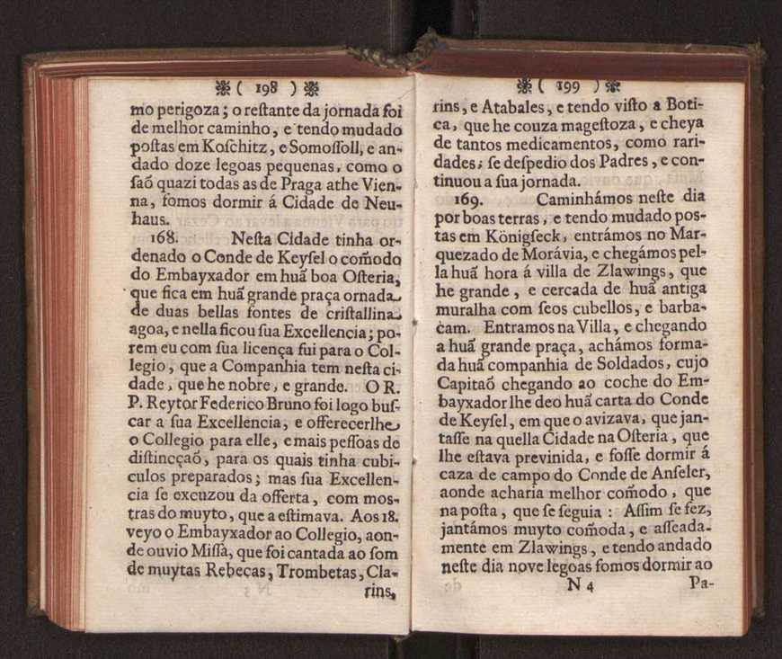 Embayxada do Conde de Villarmayor Fernando Telles da Sylva de Lisboa  corte de Vienna, e viagem da Rainha Nossa Senhora D. Maria Anna de Austria, de Vienna  Corte de Lisboa, com hu sumaria noticia das provincias, e cidades por onde se fez a jornada 110