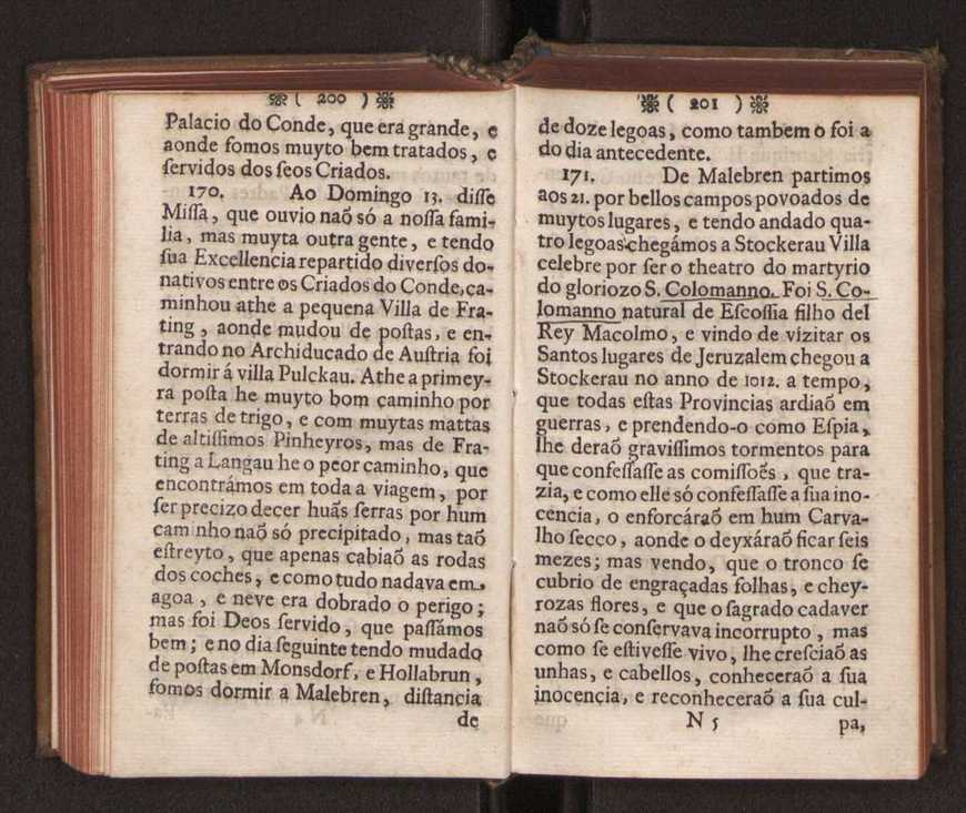Embayxada do Conde de Villarmayor Fernando Telles da Sylva de Lisboa  corte de Vienna, e viagem da Rainha Nossa Senhora D. Maria Anna de Austria, de Vienna  Corte de Lisboa, com hu sumaria noticia das provincias, e cidades por onde se fez a jornada 111