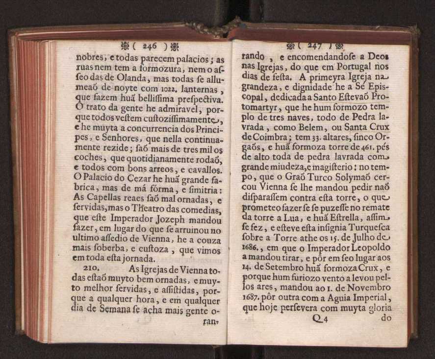 Embayxada do Conde de Villarmayor Fernando Telles da Sylva de Lisboa  corte de Vienna, e viagem da Rainha Nossa Senhora D. Maria Anna de Austria, de Vienna  Corte de Lisboa, com hu sumaria noticia das provincias, e cidades por onde se fez a jornada 134