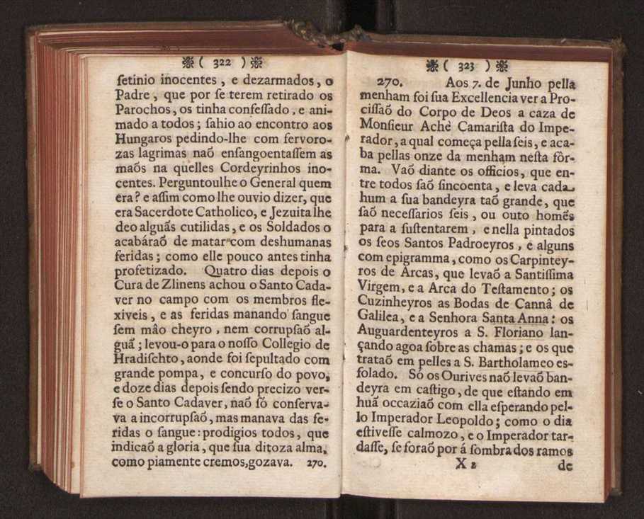 Embayxada do Conde de Villarmayor Fernando Telles da Sylva de Lisboa  corte de Vienna, e viagem da Rainha Nossa Senhora D. Maria Anna de Austria, de Vienna  Corte de Lisboa, com hu sumaria noticia das provincias, e cidades por onde se fez a jornada 172