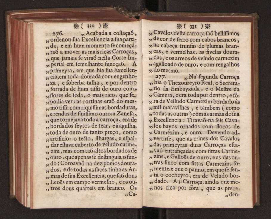 Embayxada do Conde de Villarmayor Fernando Telles da Sylva de Lisboa  corte de Vienna, e viagem da Rainha Nossa Senhora D. Maria Anna de Austria, de Vienna  Corte de Lisboa, com hu sumaria noticia das provincias, e cidades por onde se fez a jornada 176