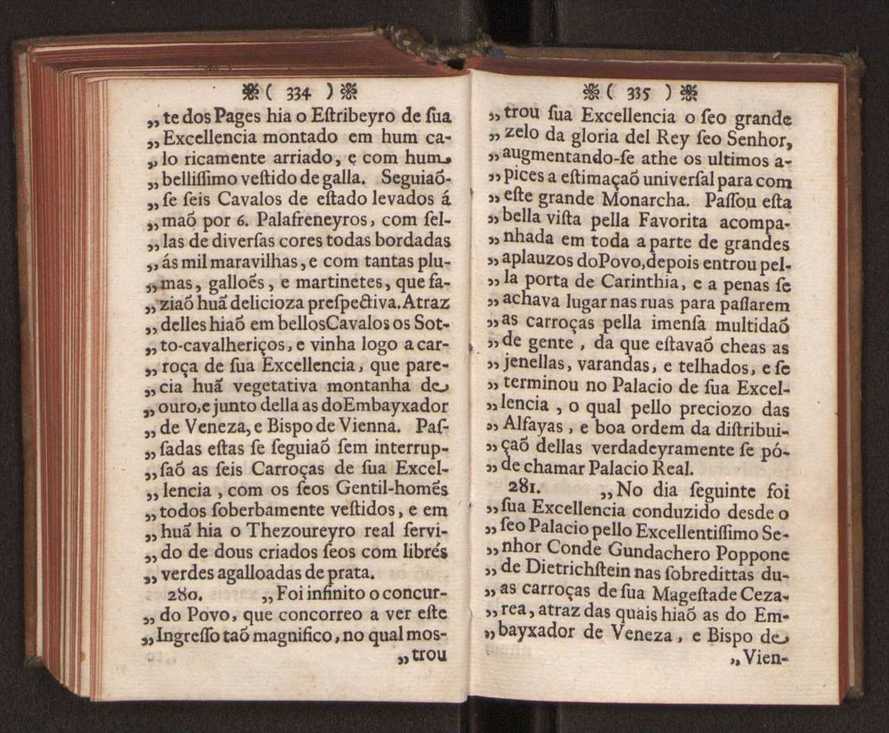 Embayxada do Conde de Villarmayor Fernando Telles da Sylva de Lisboa  corte de Vienna, e viagem da Rainha Nossa Senhora D. Maria Anna de Austria, de Vienna  Corte de Lisboa, com hu sumaria noticia das provincias, e cidades por onde se fez a jornada 178