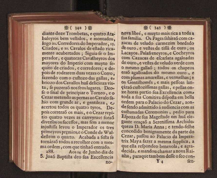 Embayxada do Conde de Villarmayor Fernando Telles da Sylva de Lisboa  corte de Vienna, e viagem da Rainha Nossa Senhora D. Maria Anna de Austria, de Vienna  Corte de Lisboa, com hu sumaria noticia das provincias, e cidades por onde se fez a jornada 182