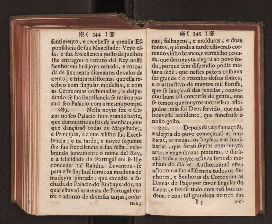 Embayxada do Conde de Villarmayor Fernando Telles da Sylva de Lisboa  corte de Vienna, e viagem da Rainha Nossa Senhora D. Maria Anna de Austria, de Vienna  Corte de Lisboa, com hu sumaria noticia das provincias, e cidades por onde se fez a jornada 183
