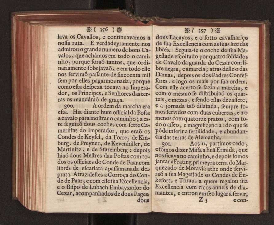 Embayxada do Conde de Villarmayor Fernando Telles da Sylva de Lisboa  corte de Vienna, e viagem da Rainha Nossa Senhora D. Maria Anna de Austria, de Vienna  Corte de Lisboa, com hu sumaria noticia das provincias, e cidades por onde se fez a jornada 189