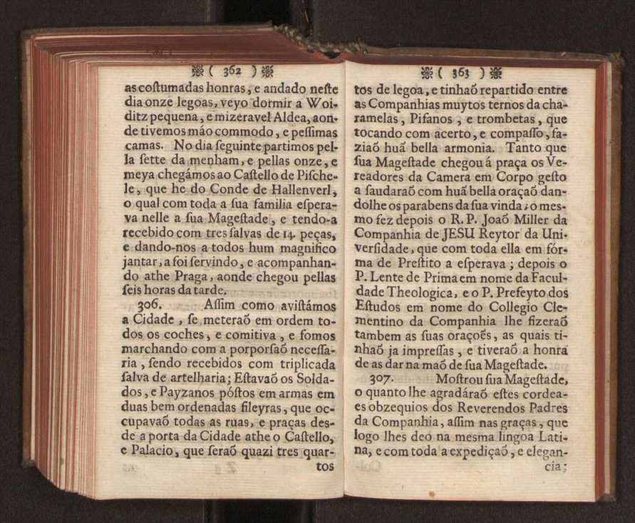 Embayxada do Conde de Villarmayor Fernando Telles da Sylva de Lisboa  corte de Vienna, e viagem da Rainha Nossa Senhora D. Maria Anna de Austria, de Vienna  Corte de Lisboa, com hu sumaria noticia das provincias, e cidades por onde se fez a jornada 192