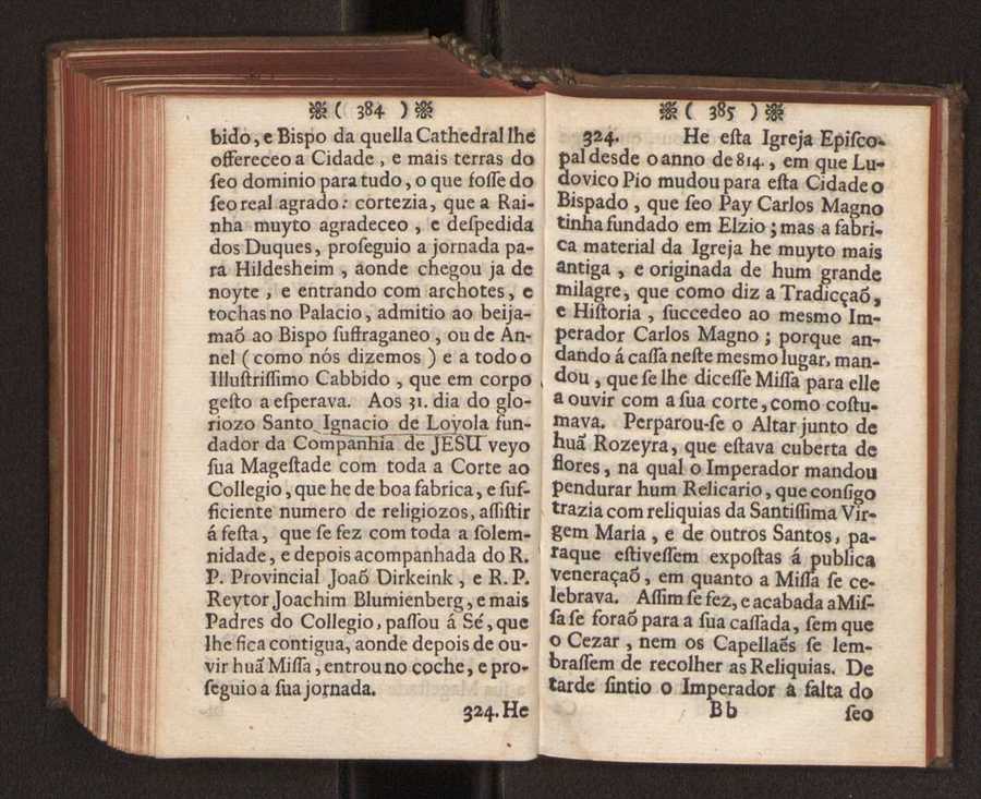 Embayxada do Conde de Villarmayor Fernando Telles da Sylva de Lisboa  corte de Vienna, e viagem da Rainha Nossa Senhora D. Maria Anna de Austria, de Vienna  Corte de Lisboa, com hu sumaria noticia das provincias, e cidades por onde se fez a jornada 203