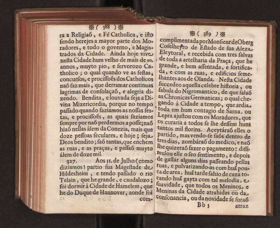 Embayxada do Conde de Villarmayor Fernando Telles da Sylva de Lisboa  corte de Vienna, e viagem da Rainha Nossa Senhora D. Maria Anna de Austria, de Vienna  Corte de Lisboa, com hu sumaria noticia das provincias, e cidades por onde se fez a jornada 205