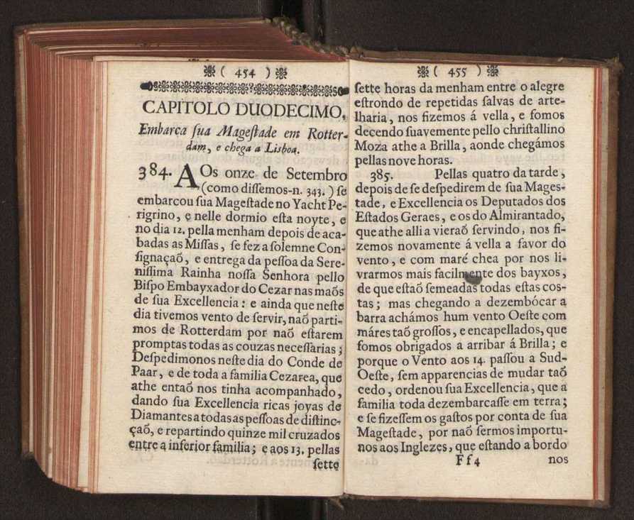 Embayxada do Conde de Villarmayor Fernando Telles da Sylva de Lisboa  corte de Vienna, e viagem da Rainha Nossa Senhora D. Maria Anna de Austria, de Vienna  Corte de Lisboa, com hu sumaria noticia das provincias, e cidades por onde se fez a jornada 238