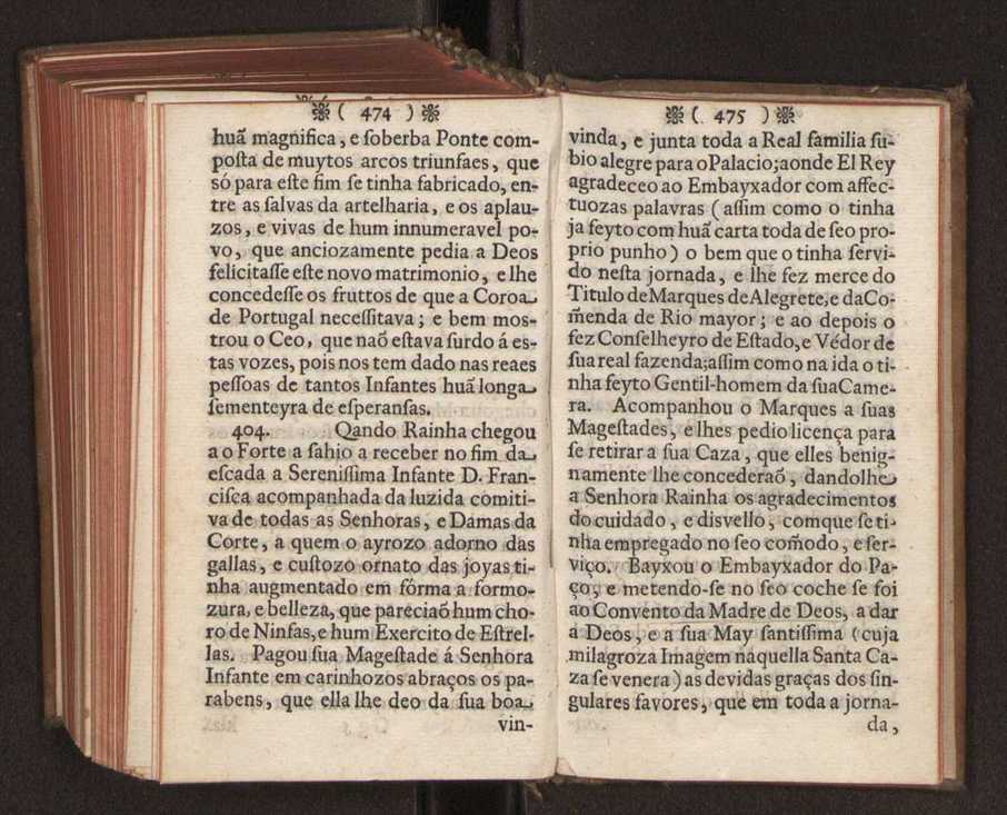 Embayxada do Conde de Villarmayor Fernando Telles da Sylva de Lisboa  corte de Vienna, e viagem da Rainha Nossa Senhora D. Maria Anna de Austria, de Vienna  Corte de Lisboa, com hu sumaria noticia das provincias, e cidades por onde se fez a jornada 248