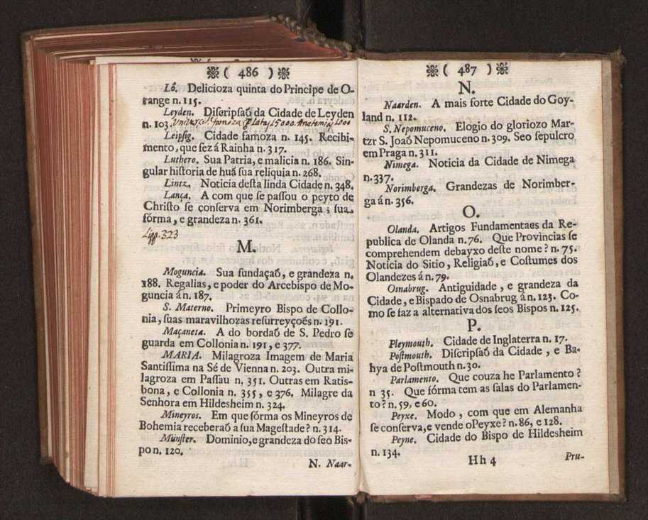 Embayxada do Conde de Villarmayor Fernando Telles da Sylva de Lisboa  corte de Vienna, e viagem da Rainha Nossa Senhora D. Maria Anna de Austria, de Vienna  Corte de Lisboa, com hu sumaria noticia das provincias, e cidades por onde se fez a jornada 254