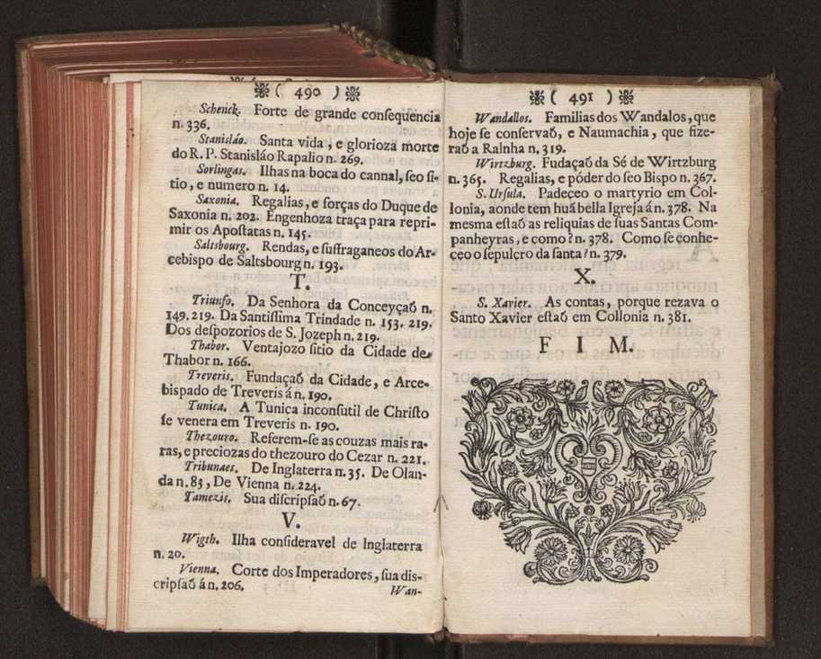 Embayxada do Conde de Villarmayor Fernando Telles da Sylva de Lisboa  corte de Vienna, e viagem da Rainha Nossa Senhora D. Maria Anna de Austria, de Vienna  Corte de Lisboa, com hu sumaria noticia das provincias, e cidades por onde se fez a jornada 256