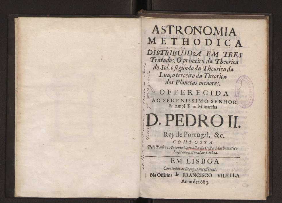Astronomia methodica distribuida em tres tratados ... 3