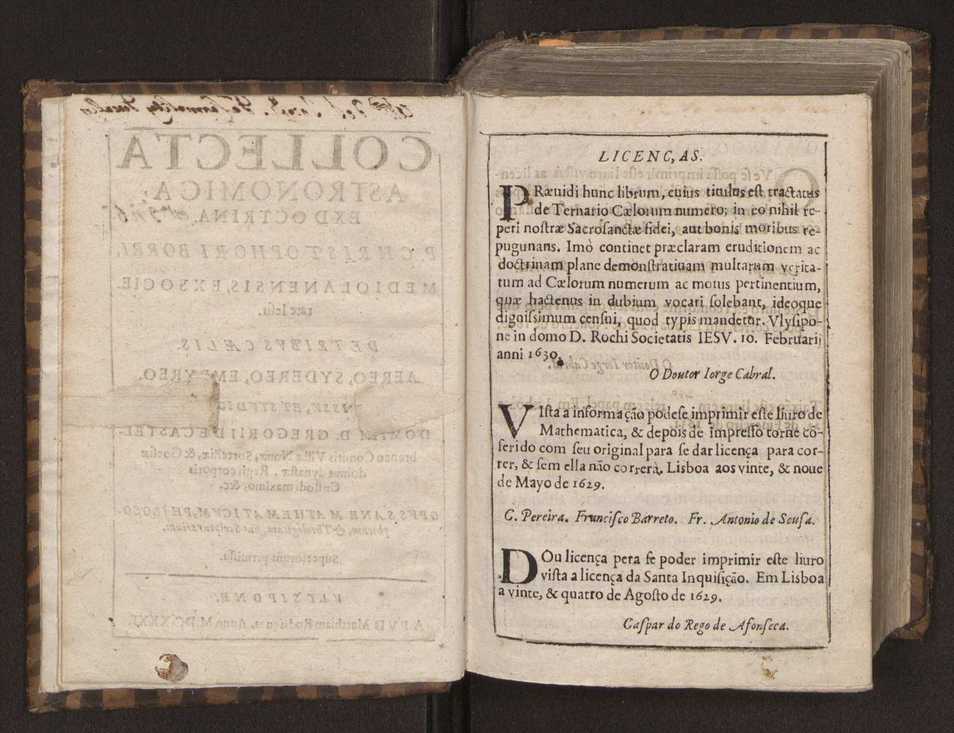 Collecta astronomica, ex doctrina. P. Christophori Borri, mediolanensis, ex Societate Iesu. De tribus caelis. Aereo, sydereo, empyreo. Iussu, et studio domini D. Gregorii de Castelbranco comitis Villae Nouae, ... 6