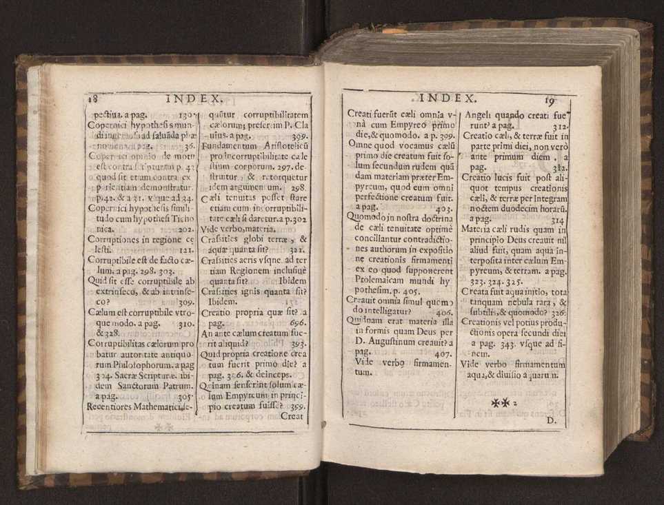 Collecta astronomica, ex doctrina. P. Christophori Borri, mediolanensis, ex Societate Iesu. De tribus caelis. Aereo, sydereo, empyreo. Iussu, et studio domini D. Gregorii de Castelbranco comitis Villae Nouae, ... 18