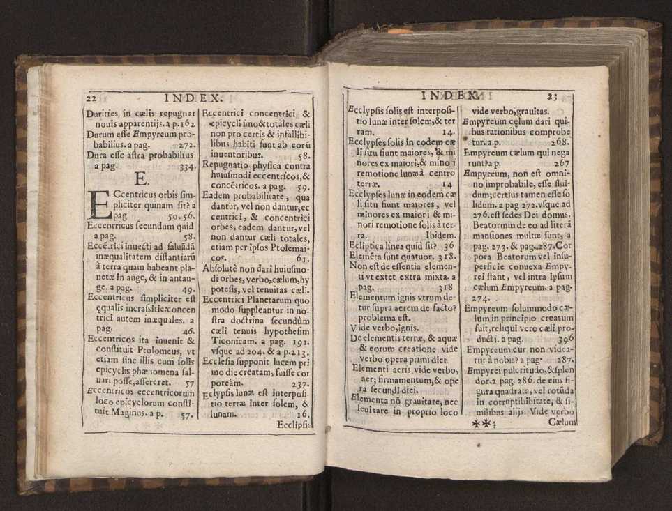 Collecta astronomica, ex doctrina. P. Christophori Borri, mediolanensis, ex Societate Iesu. De tribus caelis. Aereo, sydereo, empyreo. Iussu, et studio domini D. Gregorii de Castelbranco comitis Villae Nouae, ... 20